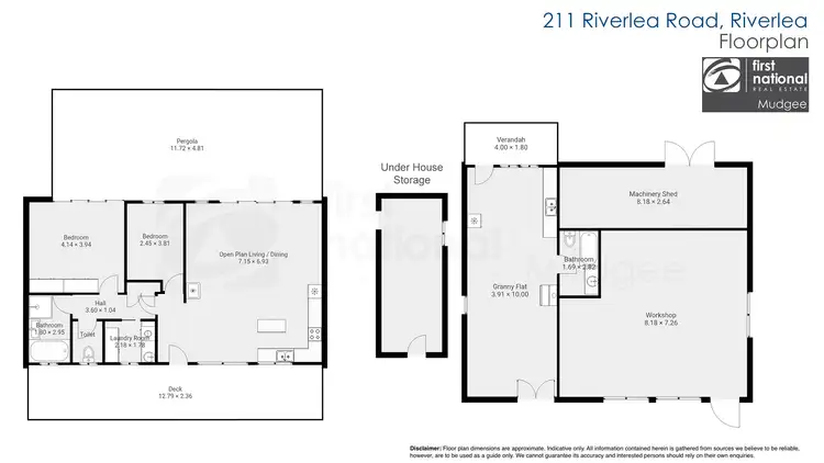 Floorplan of Homely rural property listing, 211 Riverlea Road (Riverlea), Mudgee NSW 2850