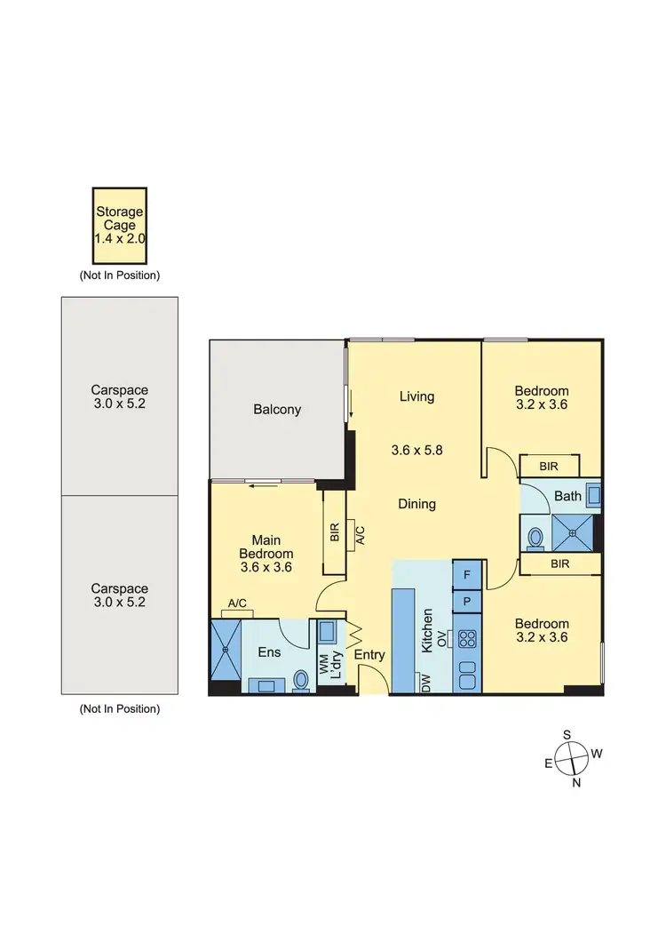 Floorplan of Homely apartment listing, 106/35-41 Dalgety Street, Oakleigh VIC 3166