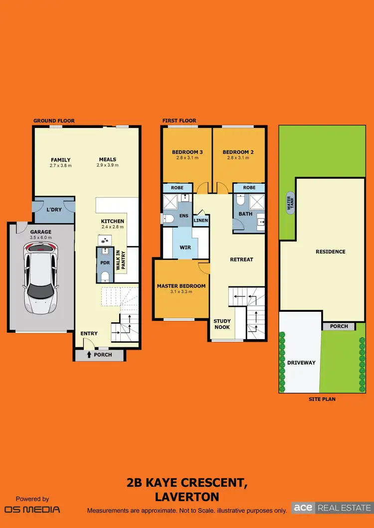 Floorplan of Homely house listing, 2B Kaye Crescent, Laverton VIC 3028