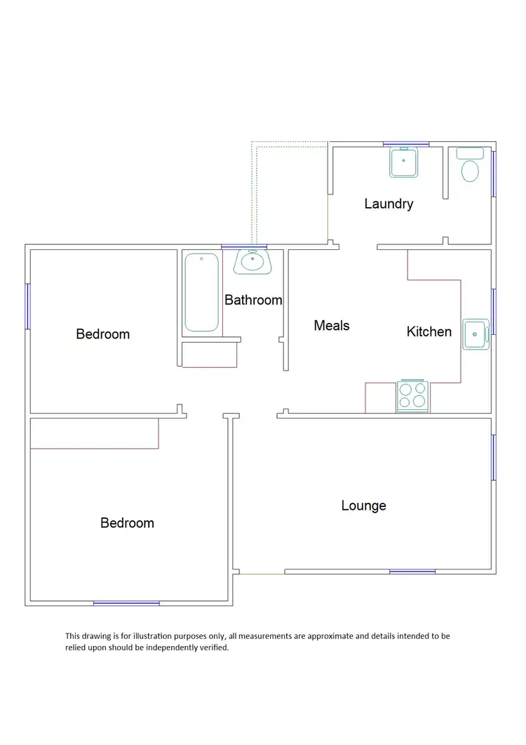 Floorplan of Homely house listing, 9 Symonds Street, Pinnaroo SA 5304