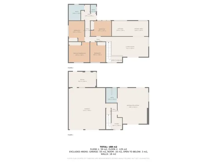 Floorplan of Homely house listing, 1 Carinya Drive, Clinton QLD 4680