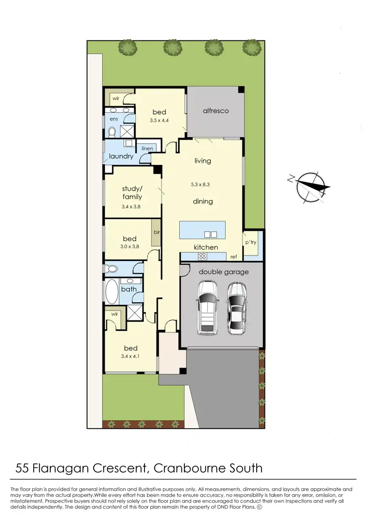 Floorplan of Homely other listing, 55 Flanagan Crescent, Cranbourne South VIC 3977