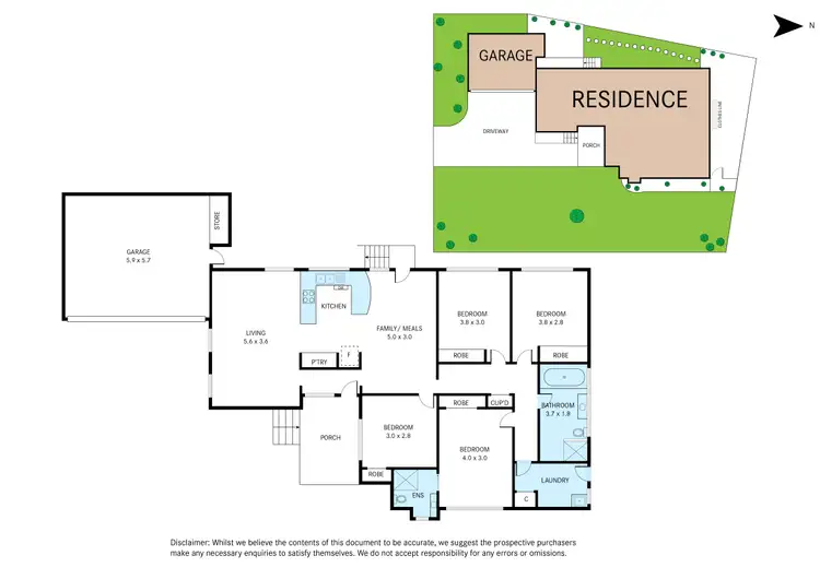 Floorplan of Homely house listing, 145 Lum Road, Wheelers Hill VIC 3150
