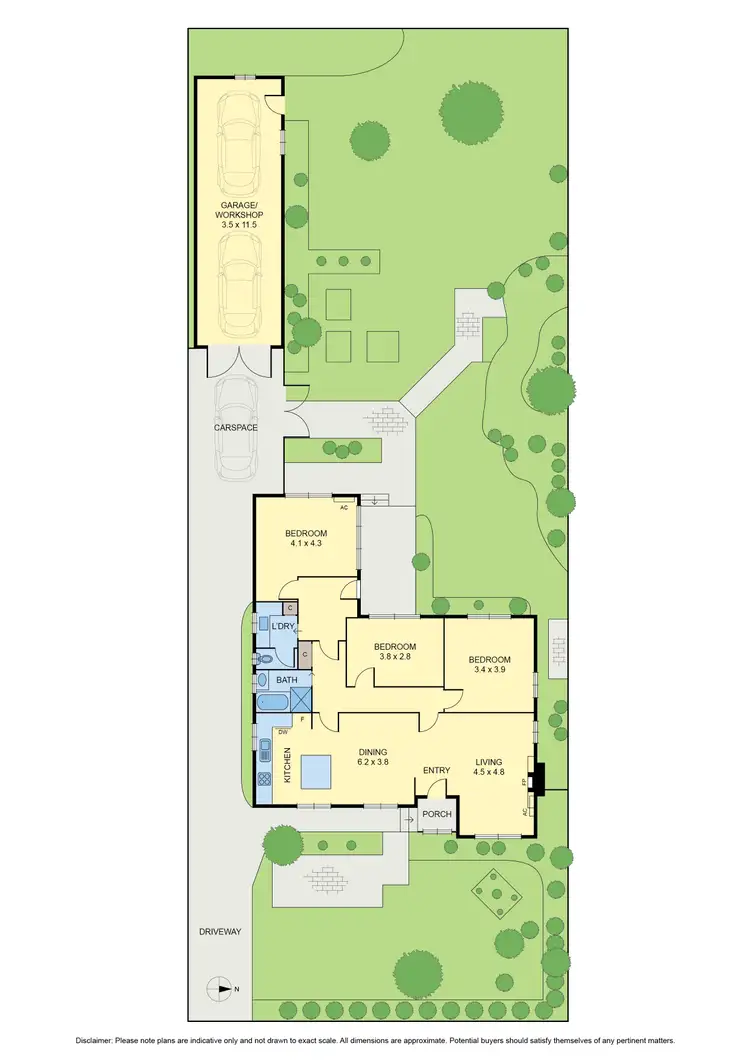 Floorplan of Homely house listing, 13 Wilson Street, Fawkner VIC 3060
