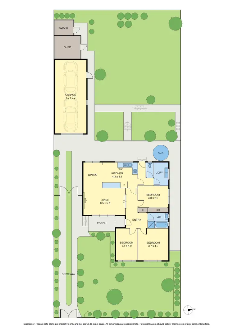 Floorplan of Homely house listing, 57 James Street, Fawkner VIC 3060