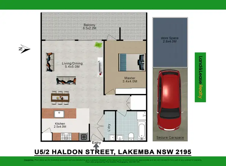 Floorplan of Homely apartment listing, 5/6 Haldon st, Lakemba NSW 2195