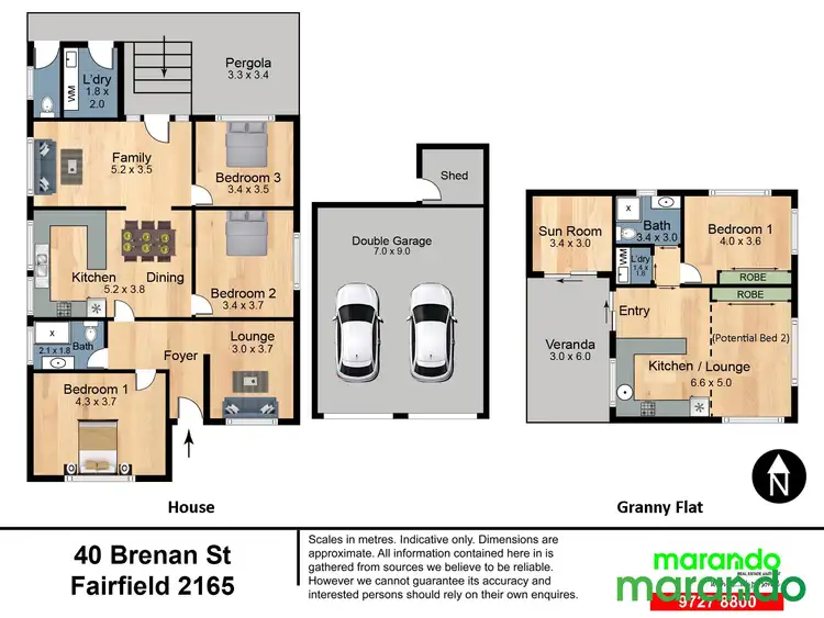 Floorplan of Homely house listing, 40 Brenan Street, Fairfield NSW 2165