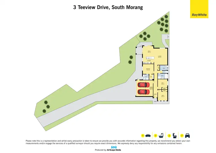 Floorplan of Homely house listing, 3 Treeview Drive, South Morang VIC 3752