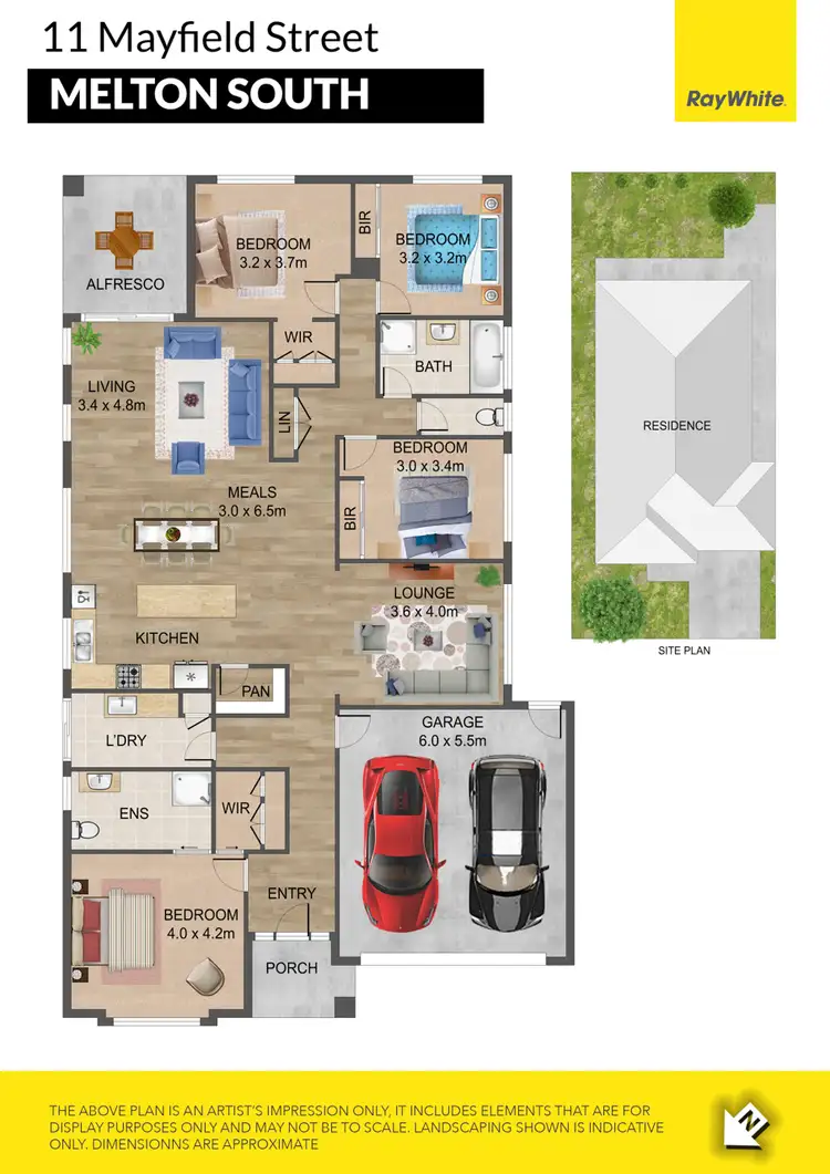 Floorplan of Homely house listing, 11 Mayfield Street, Cobblebank VIC 3338