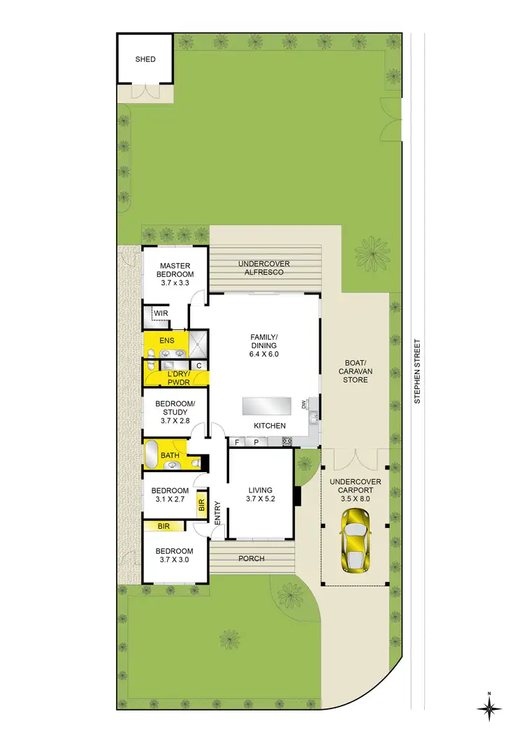 Floorplan of Homely house listing, 72 Apex Avenue, Belmont VIC 3216