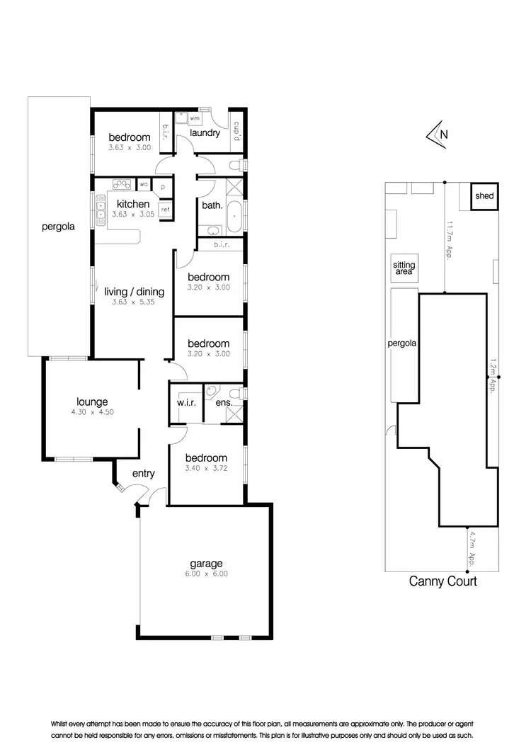Floorplan of Homely house listing, 14 Canny Court, Altona Meadows VIC 3028