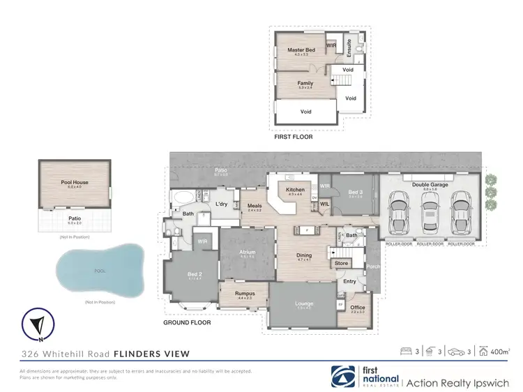 Floorplan of Homely house listing, 326 Whitehill Road, Flinders View QLD 4305