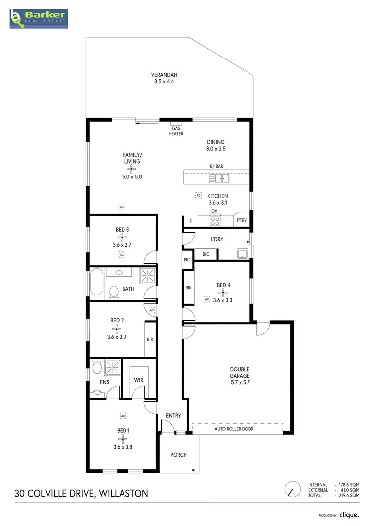Floorplan of Homely house listing, 30 Colville Drive, Willaston SA 5118