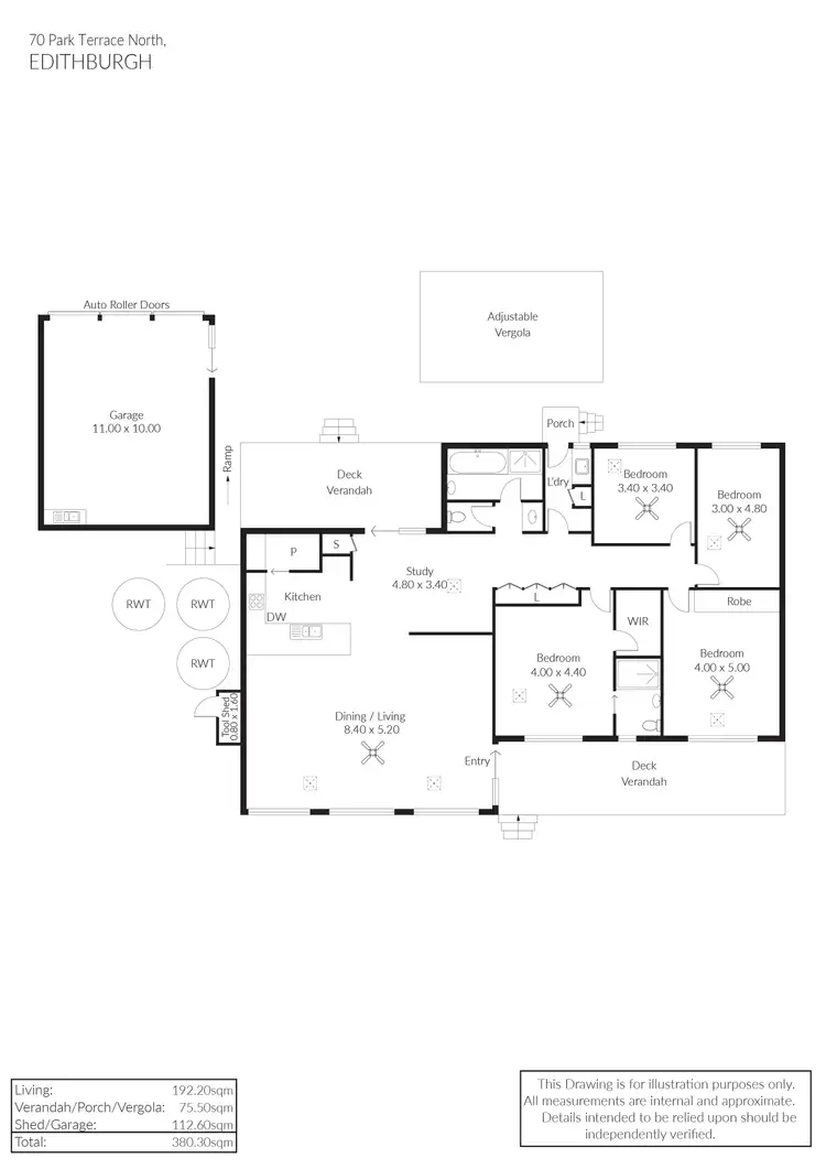 Floorplan of Homely other listing, 70 Park Terrace North, Edithburgh SA 5583