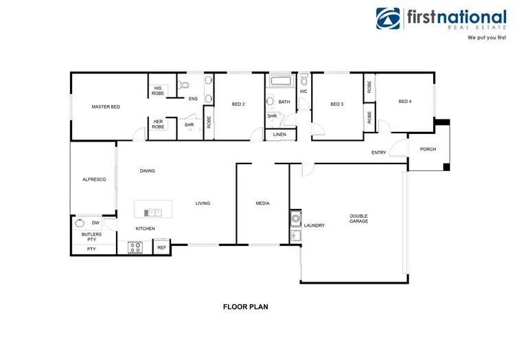 Floorplan of Homely house listing, 2 Forest Road, Palmview QLD 4553