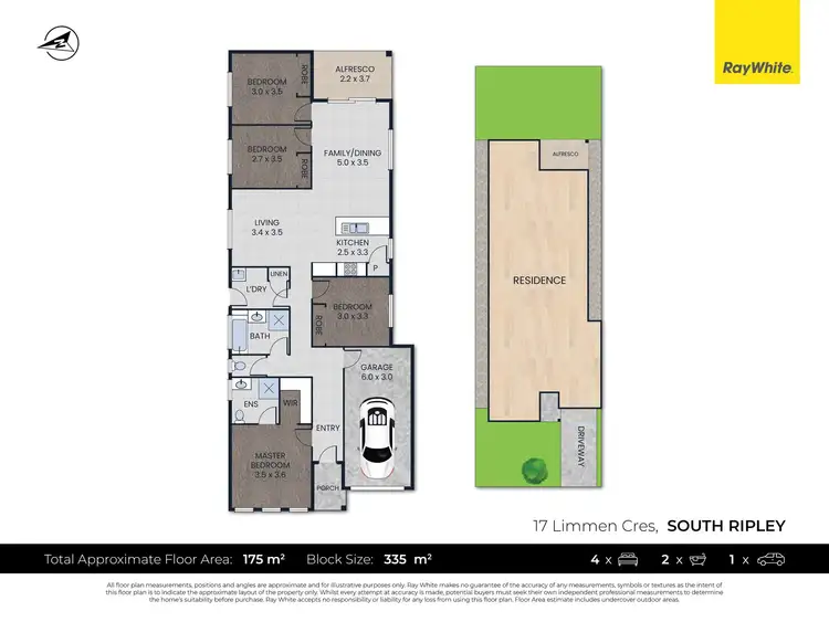 Floorplan of Homely house listing, 17 Limmen Crescent, South Ripley QLD 4306