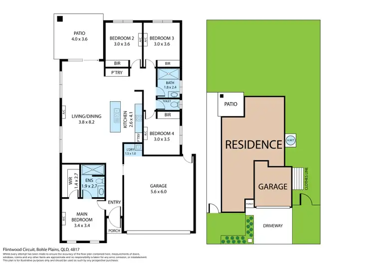 Floorplan of Homely house listing, 12 Flintwood Court, Bohle Plains QLD 4817