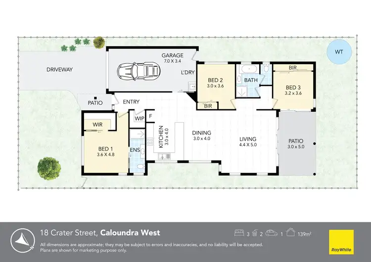 Floorplan of Homely house listing, 18 Crater Street, Caloundra West QLD 4551