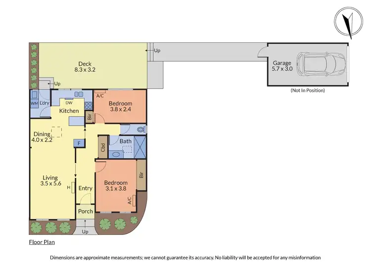 Floorplan of Homely unit listing, 2/13 Ashburn Grove, Ashburton VIC 3147