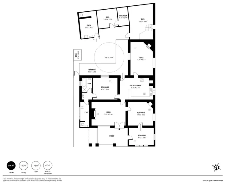 Floorplan of Homely house listing, 99 Randell Street, Mannum SA 5238