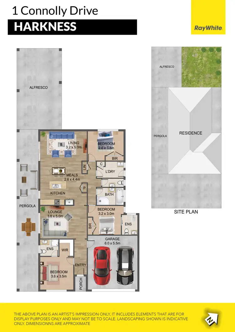 Floorplan of Homely house listing, 1 Connolly Drive, Melton West VIC 3337
