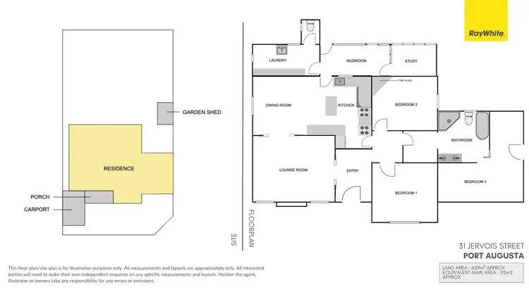 Floorplan of Homely house listing, 31 Jervois Street, Port Augusta SA 5700