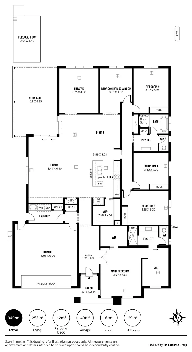 Floorplan of Homely house listing, 5 Woodland Place, Mount Barker SA 5251