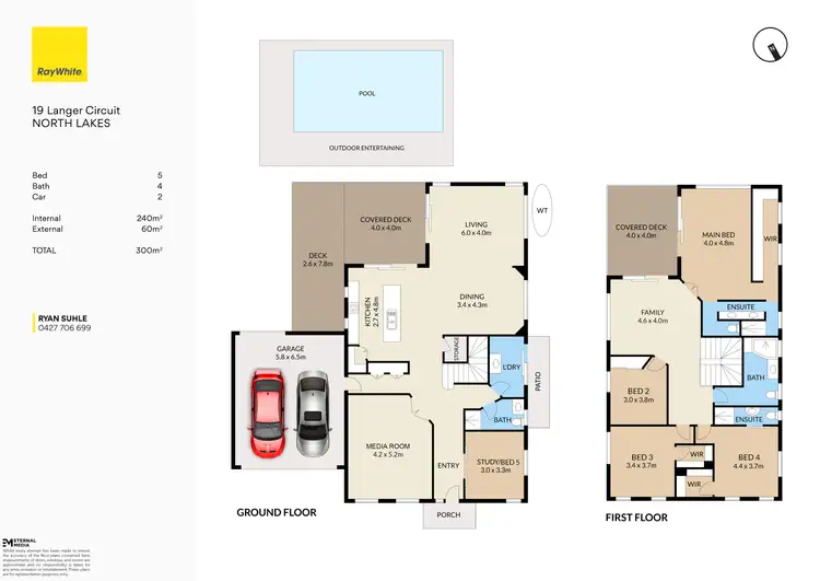 Floorplan of Homely house listing, 19 Langer Circuit, North Lakes QLD 4509