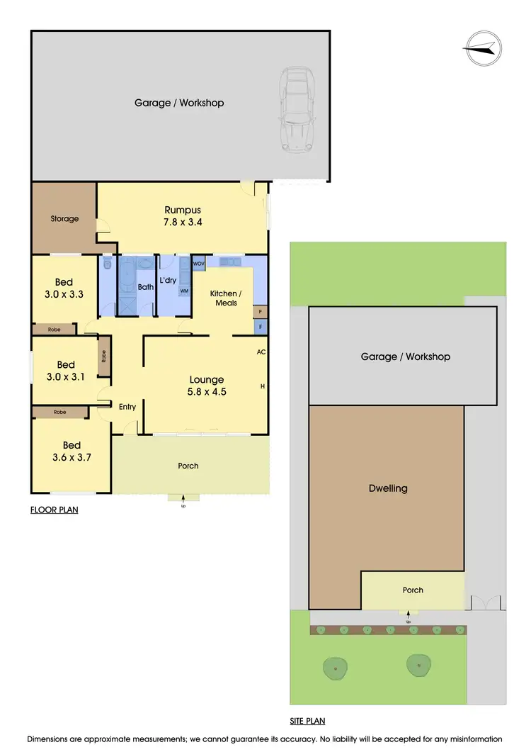 Floorplan of Homely house listing, 63 Burden Street, Springvale VIC 3171