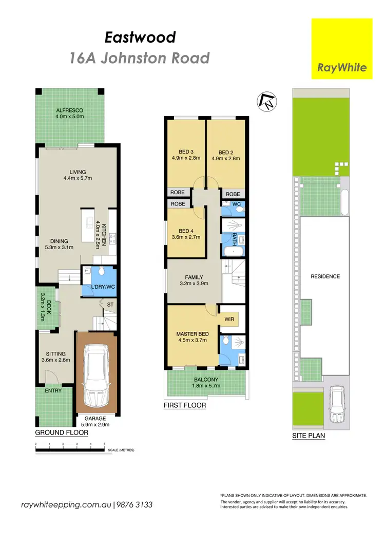 Floorplan of Homely house listing, 16A Johnston Road, Eastwood NSW 2122