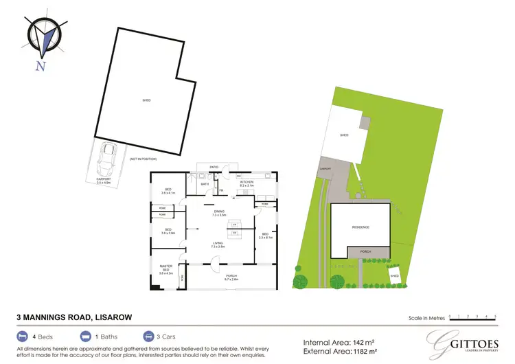 Floorplan of Homely house listing, 3 Mannings Road, Lisarow NSW 2250