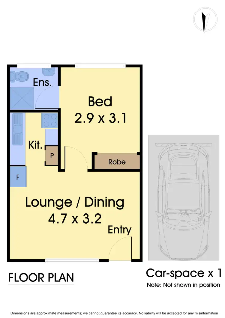 Floorplan of Homely apartment listing, 1/15 Poplar Grove, Carnegie VIC 3163