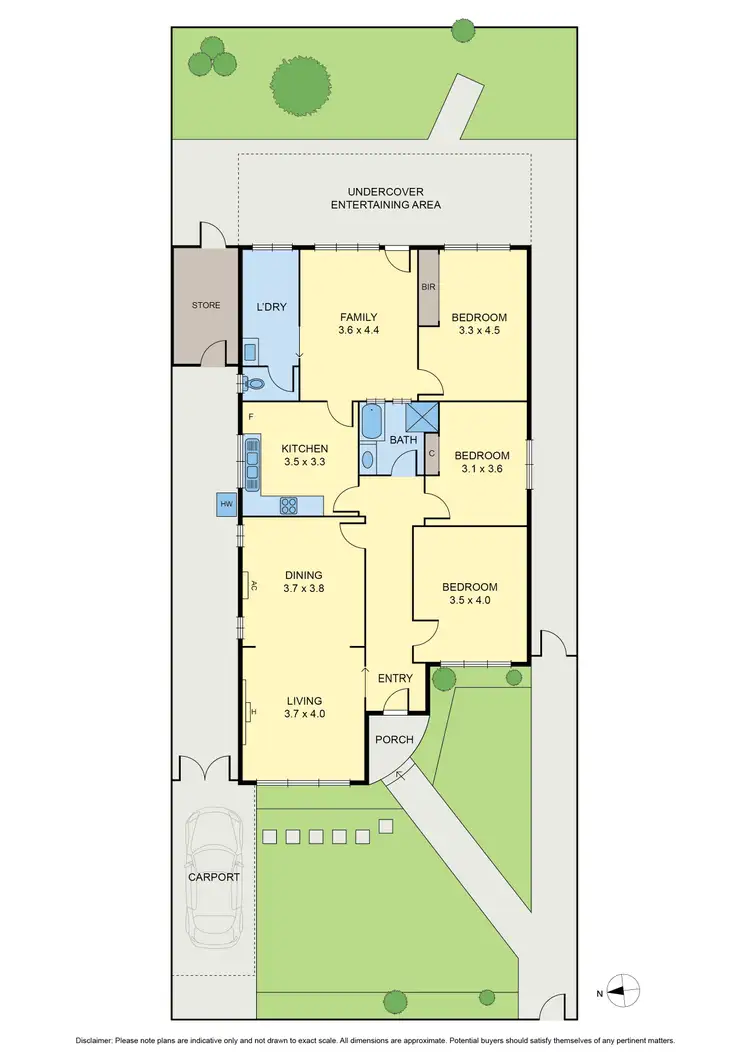 Floorplan of Homely house listing, 42 Kerferd Street, Coburg VIC 3058