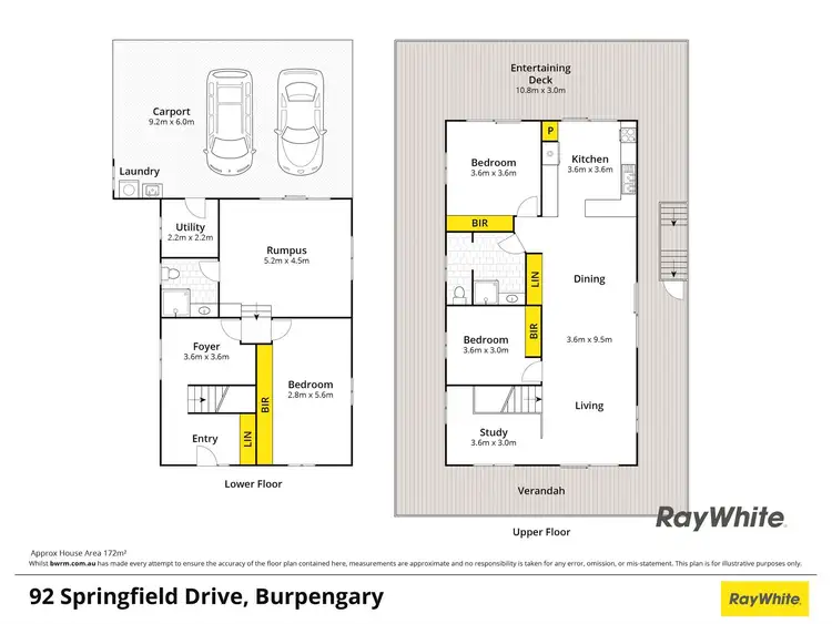 Floorplan of Homely house listing, 92 Springfield Drive, Burpengary QLD 4505