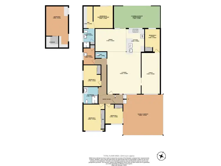 Floorplan of Homely house listing, 36 Coolibah Ave, Albion Park Rail NSW 2527