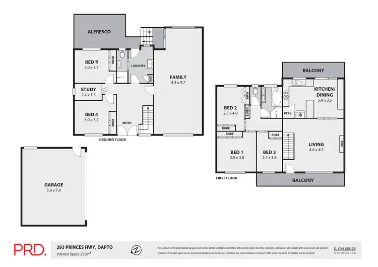 Floorplan of Homely house listing, 293 Princes Highway, Dapto NSW 2530
