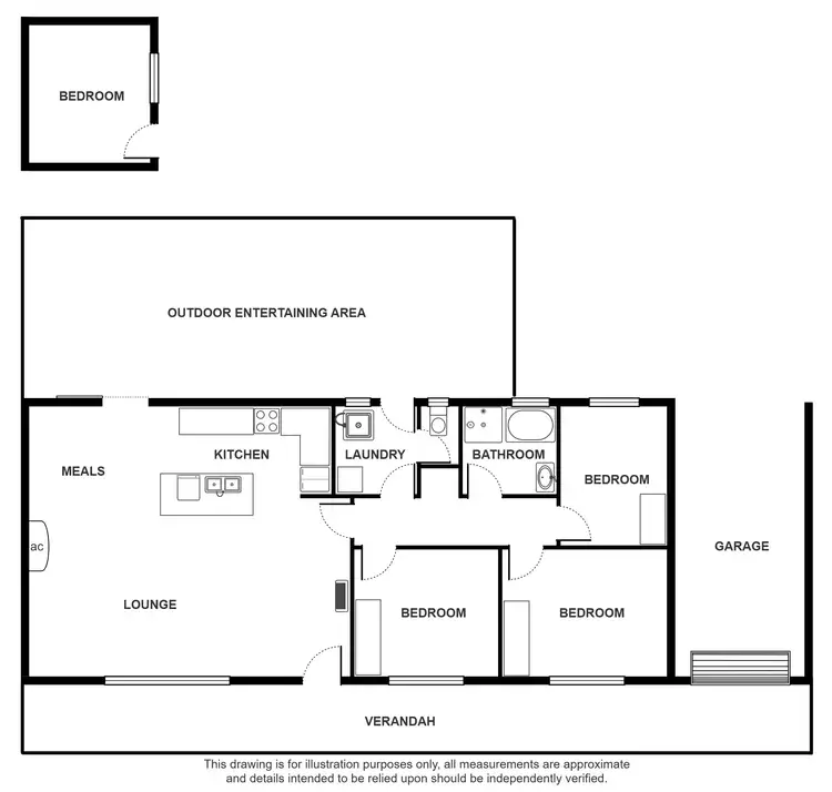 Floorplan of Homely house listing, 66 Adamson Terrace, Bordertown SA 5268