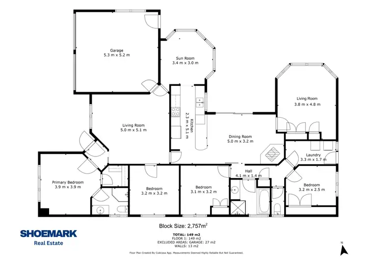 Floorplan of Homely house listing, 7 Monkittee Street, Braidwood NSW 2622