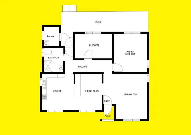 Floorplan of Homely house listing, 5 Westcliffs Avenue, Red Cliffs VIC 3496