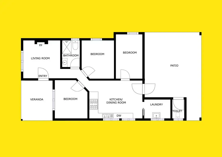 Floorplan of Homely house listing, 69 Thirteenth Street, Mildura VIC 3500