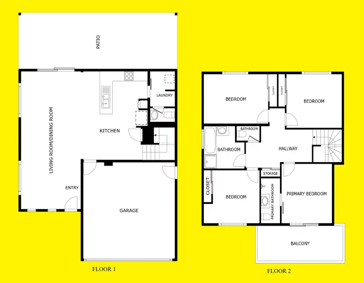 Floorplan of Homely townhouse listing, 6/5 Jacob Court, Mildura VIC 3500