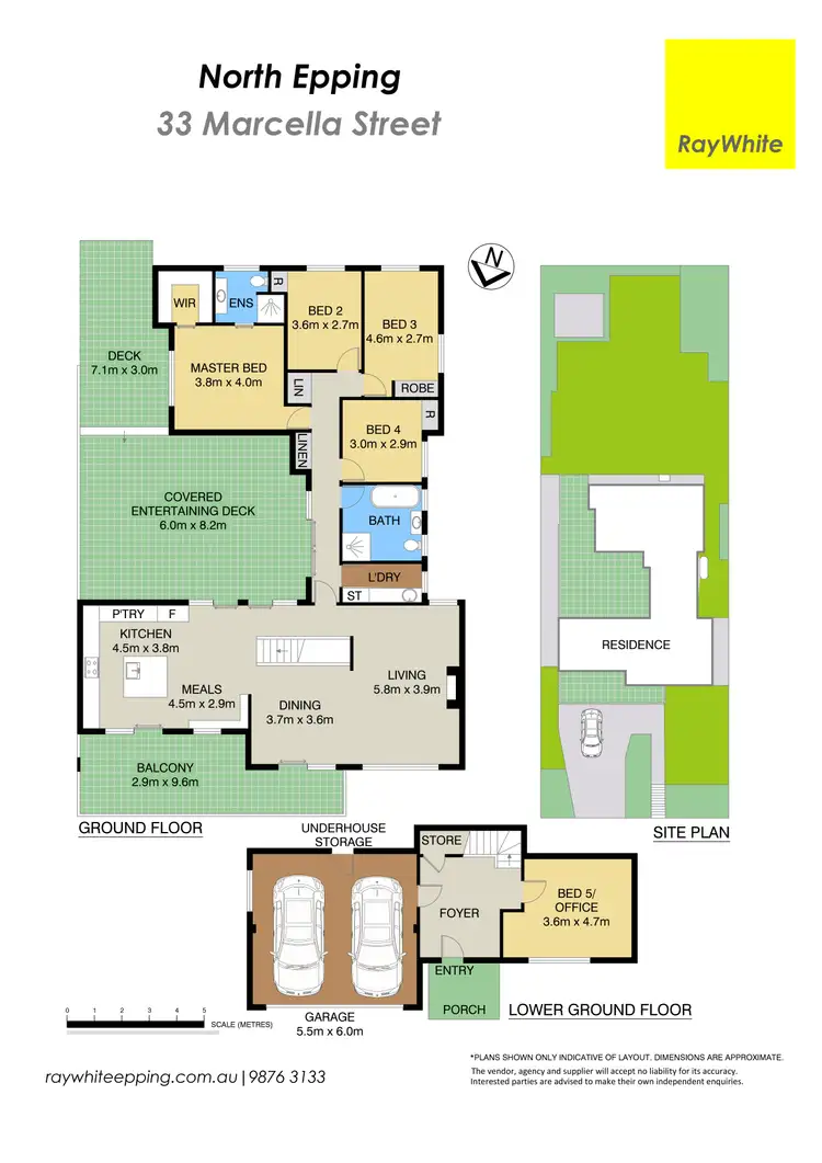 Floorplan of Homely house listing, 33 Marcella Street, North Epping NSW 2121
