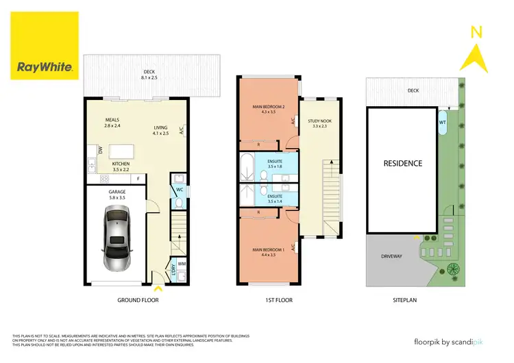 Floorplan of Homely townhouse listing, 6/20 Newman Road, Mooroolbark VIC 3138