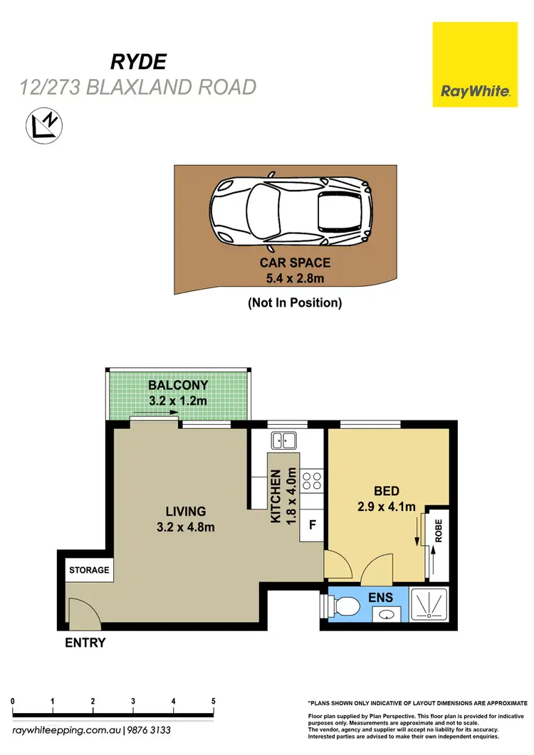 Floorplan of Homely unit listing, 12/273 Blaxland Road, Ryde NSW 2112