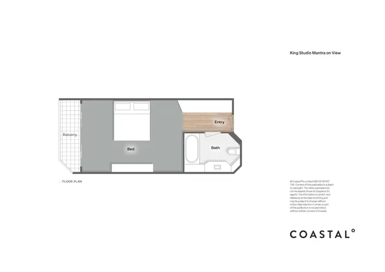 Floorplan of Homely apartment listing, 1204/22 View Avenue, Surfers Paradise QLD 4217
