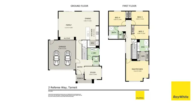 Floorplan of Homely house listing, 2 Referee Way, Tarneit VIC 3029