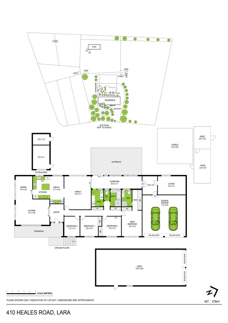 Floorplan of Homely house listing, 120 Houston Road, Lara VIC 3212