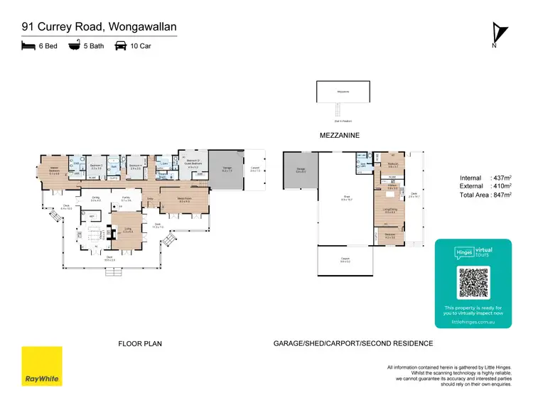 Floorplan of Homely house listing, 91 Currey Road, Wongawallan QLD 4210