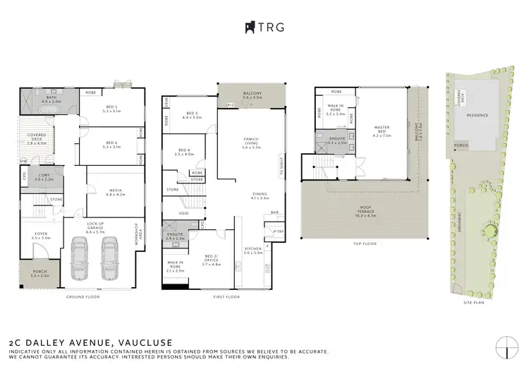 Floorplan of Homely house listing, 2C Dalley Avenue, Vaucluse NSW 2030