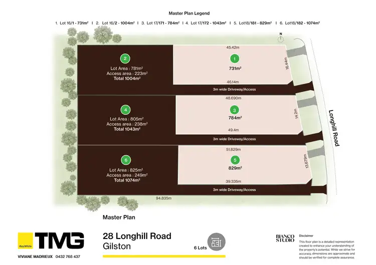 Floorplan of Homely land listing, 28 Longhill Road, Gilston QLD 4211